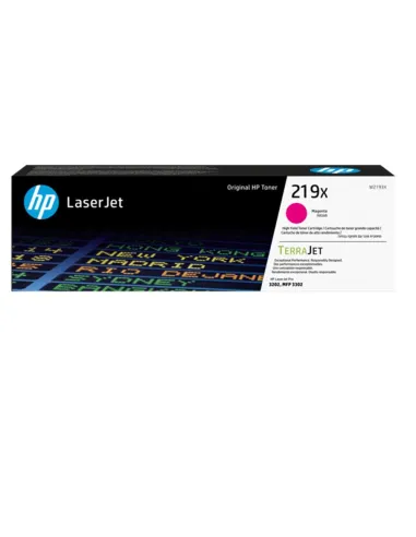 HP Cartucho de Tóner Original HP LaserJet 219X de alta capacidad magenta