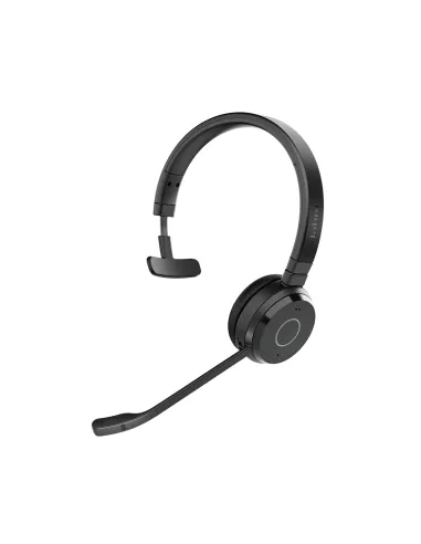 Jabra Evolve 65 TE Auriculares Inalámbrico y alámbrico Diadema Oficina Centro de llamadas USB tipo A Bluetooth Negro