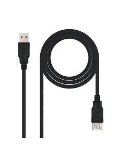 Nanocable CABLE USB 2.0, TIPO A/M-A/H, NEGRO, 1.0 M 2