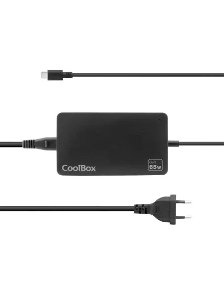CoolBox CARGADOR PORTATIL GAN USB-C 65W