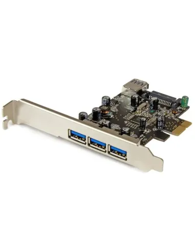 StarTech.com Tarjeta PCI Express con 4 Puertos USB 3.0 (5Gbps)