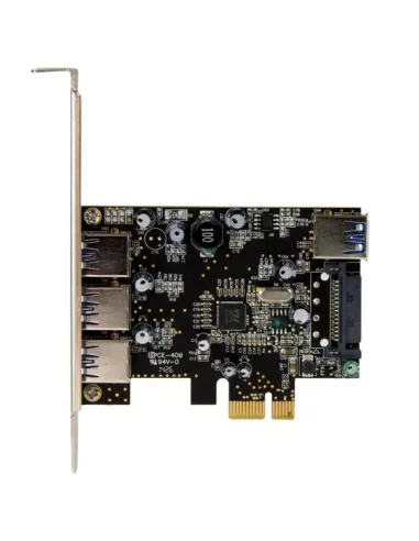 StarTech.com Tarjeta PCI Express con 4 Puertos USB 3.0 (5Gbps)