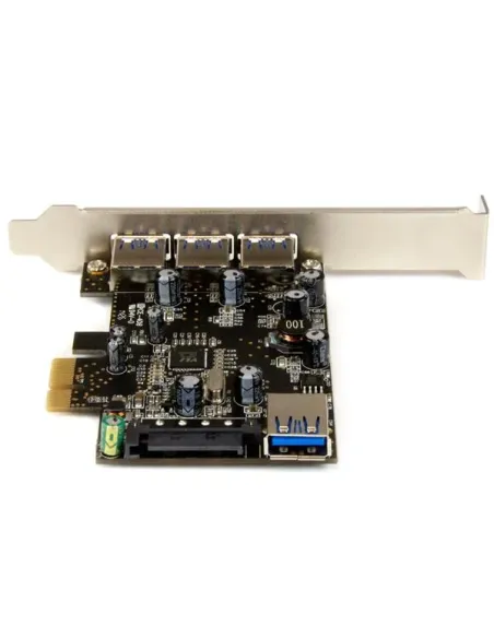 StarTech.com Tarjeta PCI Express con 4 Puertos USB 3.0 (5Gbps)