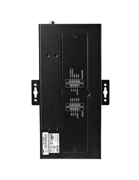 StarTech.com Adaptador Hub Serie de 8 Puertos USB a RS232 RS485 RS422 - Ladrón Industrial Convertidor USB 2.0 a DB9 Serial -