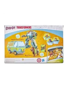 Set figuras hasbro transformers scooby doo mysterious prime and automutt