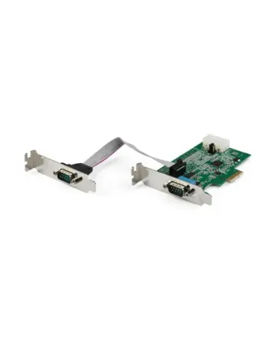 Tarjeta adaptadora pci express startech 2x rs232