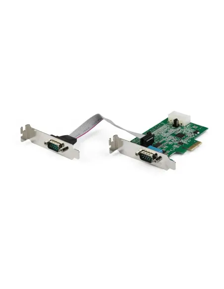 Tarjeta adaptadora pci express startech 2x rs232