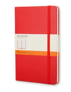LIBRETA CLASICA TAPA DURA ROJA P (9X14CM) RAYADA MOLESKINE MM710R