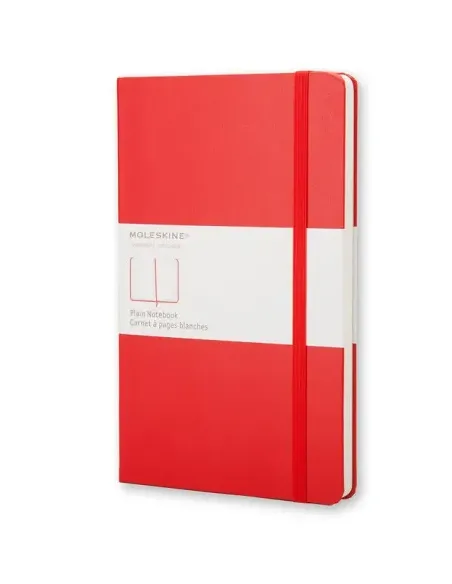 LIBRETA CLASICA TAPA DURA ROJA P (9X14CM) LISA MOLESKINE QP012R
