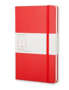 LIBRETA CLASICA TAPA DURA ROJA L (13X21CM) LISA MOLESKINE QP062R