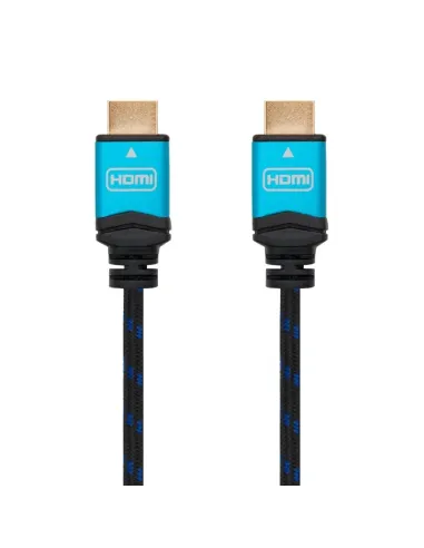 Nanocable Cable HDMI V2.0 4K@60GHz 18 Gbps A/M-A/M, negro, 10.0 m.