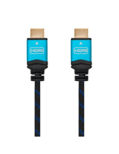 Nanocable Cable HDMI V2.0 4K@60GHz 18 Gbps A/M-A/M, negro, 10.0 m.