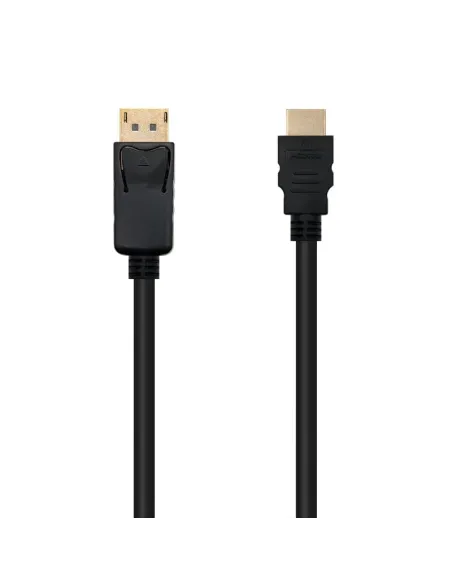Nanocable Cable conversor DISPLAYPORT a HDMI, DP/M - HDMI/M, Negro, 3.0 M