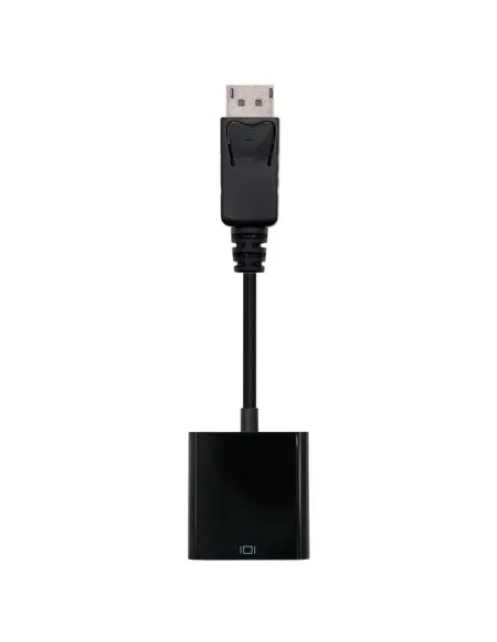Nanocable Conversor DisplayPort a sVGA, DisplayPort/M-sVGA/H, Negro, 15 cm