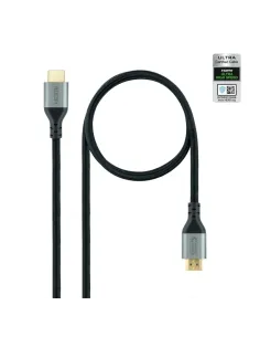 Nanocable Cable HDMI 2.1 Certificado ULTRA HIGH SPEED A/M-A/M, Negro, 1 m 2