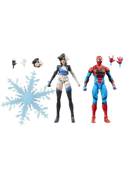 Marvel Legends Series Rivals Spider-Man y Luna Snow
