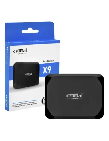 Disco duro externo ssd crucial x9 2tb usb tipo c