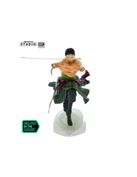 Figura abystyle one piece zoro glow in the dark