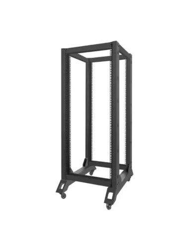 Armario lanberg abierto rack 19pulgadas 27u -  600x800 negro