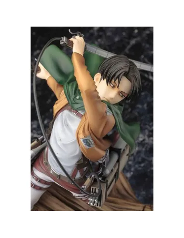 Figura kotobukiya ataque de titanes attack on titan levi renewal package