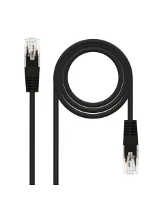 Nanocable CABLE RED LATIGUILLO RJ45 CAT.5E UTP AWG24, NEGRO, 2.0 M 2