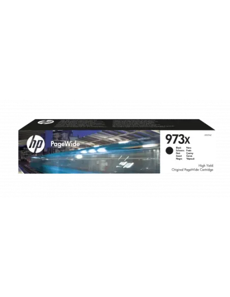 HP Cartucho negro original PageWide HP 973X de alto rendimiento