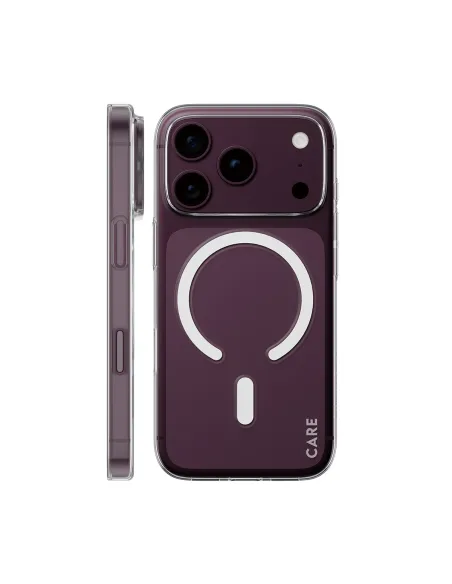 PanzerGlass CARE™ by ® SL1M Case Transparent w. MagSafe iPhone 18 Pro | 17 Pro funda para teléfono móvil Transparente