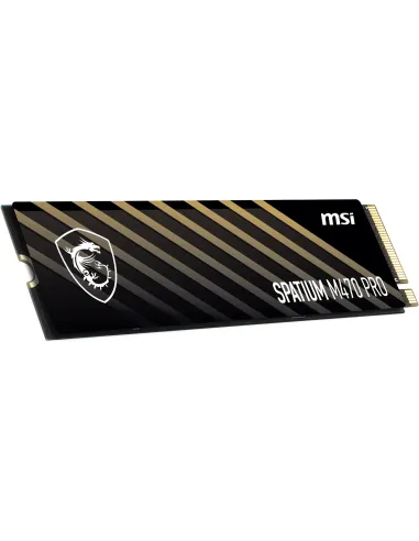 MSI Spatium M470 PRO PCIE 4.0 NVME M.2 500GB unidad de estado sólido PCI Express 4.0 3D NAND