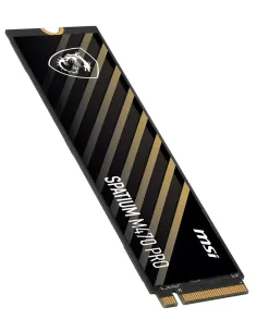 MSI Spatium M470 PRO PCIE 4.0 NVME M.2 500GB unidad de estado sólido PCI Express 4.0 3D NAND 2