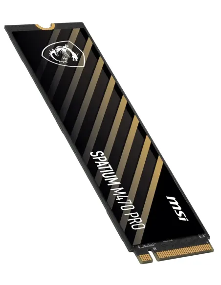 MSI Spatium M470 PRO PCIE 4.0 NVME M.2 500GB unidad de estado sólido PCI Express 4.0 3D NAND