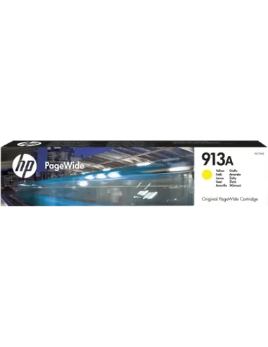HP Cartucho amarillo original PageWide HP 913A