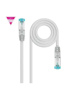 Nanocable Cable de Red Cat.7 600MHZ LSZH SFTP PIMF AWG26, Gris, 1 m 2