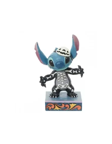 Figura enesco disney stitch traje de esqueleto