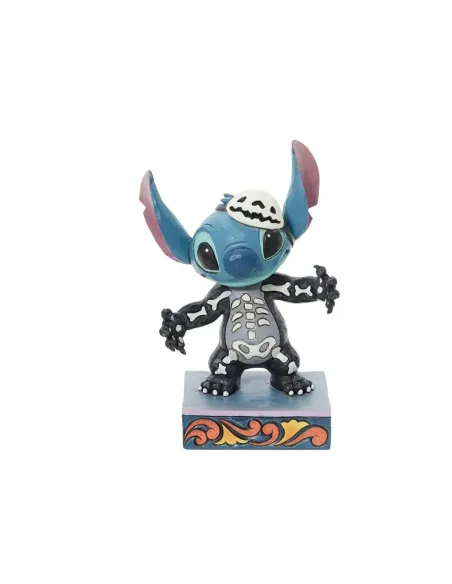 Figura enesco disney stitch traje de esqueleto