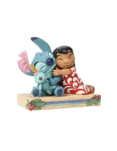 Figura enesco lilo stitch & scrump