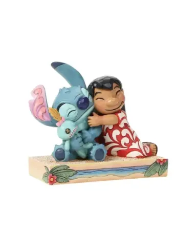 Figura enesco lilo stitch & scrump