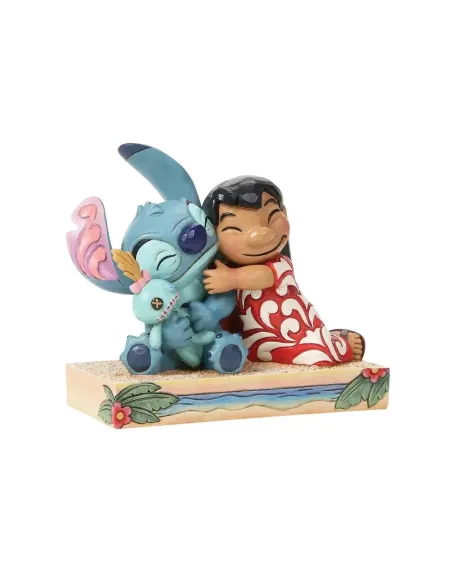 Figura enesco lilo stitch & scrump