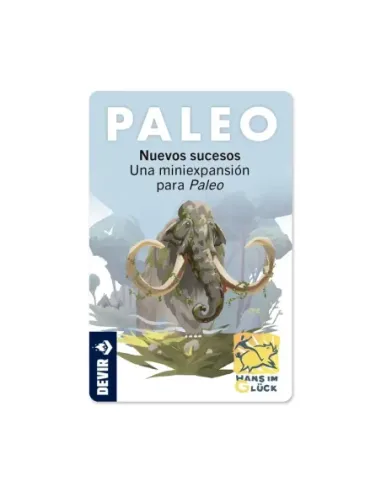 Miniexpansión juego de mesa paleo: nuevos sucesos