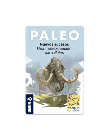 Miniexpansión juego de mesa paleo: nuevos sucesos