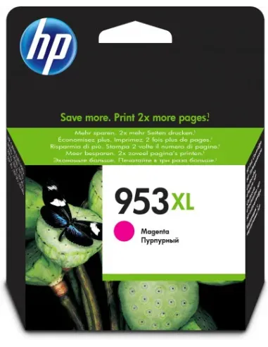 HP Cartucho de tinta Original HP 953XL de alto rendimiento magenta