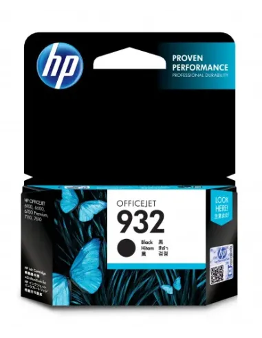 HP Cartucho de tinta original HP 932 negro