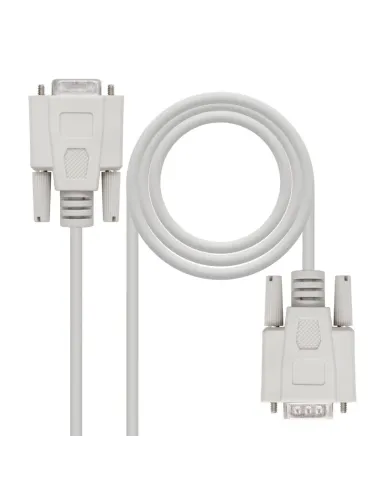 Nanocable CABLE SERIE RS232 DB9/M-DB9/H 1.8 M