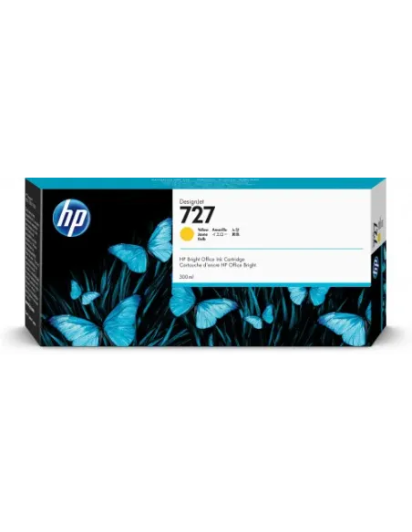 HP Cartucho de tinta DesignJet HP 727 amarillo de 300 ml