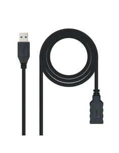Nanocable Cable USB 3.0, Tipo A/M-A/H, Negro, 3.0 M 2