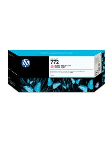 HP Cartucho de tinta DesignJet HP 772 magenta claro de 300 ml