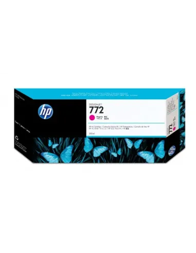 HP Cartucho de tinta DesignJet HP 772 magenta de 300 ml