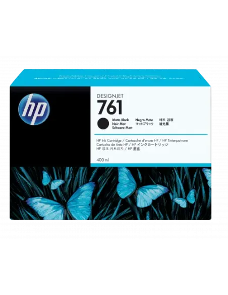HP Cartucho de tinta DesignJet HP 761 negro mate de 400 ml