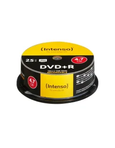 Intenso DVD+R 4.7GB 16x Tarrina 25Uds - Comprar Intenso DVD+R 4.7GB 16x Tarrina 25Uds 2