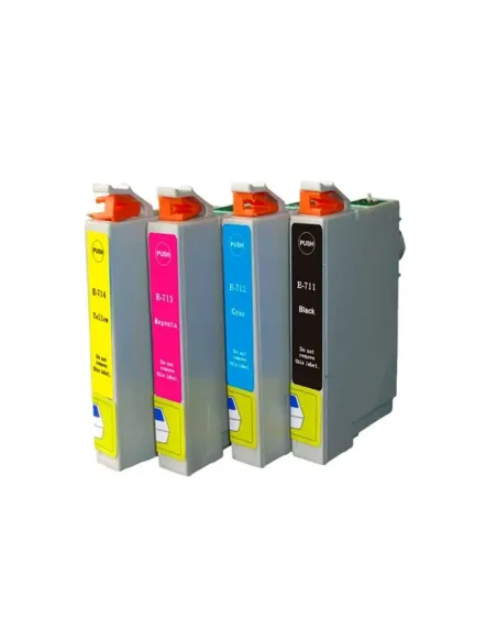 Cartucho tinta inkpro epson t071440 amarillo - Comprar Consumibles Inkpro