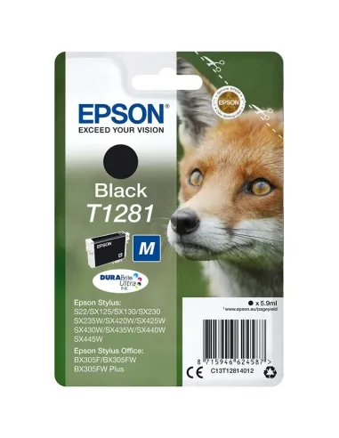 Epson Fox Cartucho T1281 negro